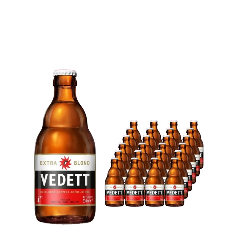 Vedett Blond Bottle Multipack, 24 x 330 ml