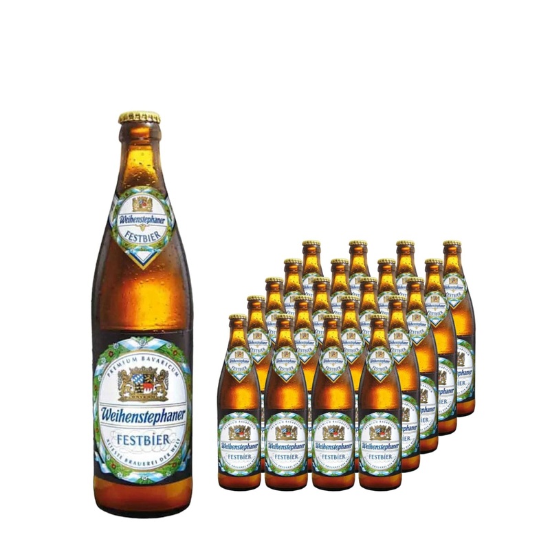 Weihenstephan Festbier Beer Multipack, 20 x 500 ml