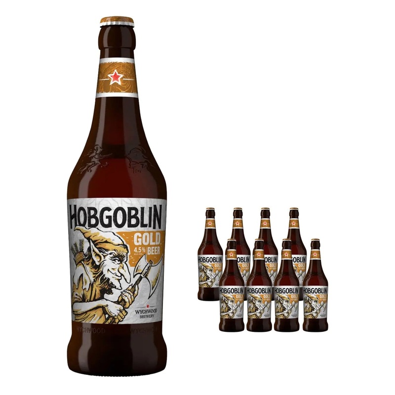 Wychwood Hobgoblin Gold Beer Multipack, 8 x 500 ml