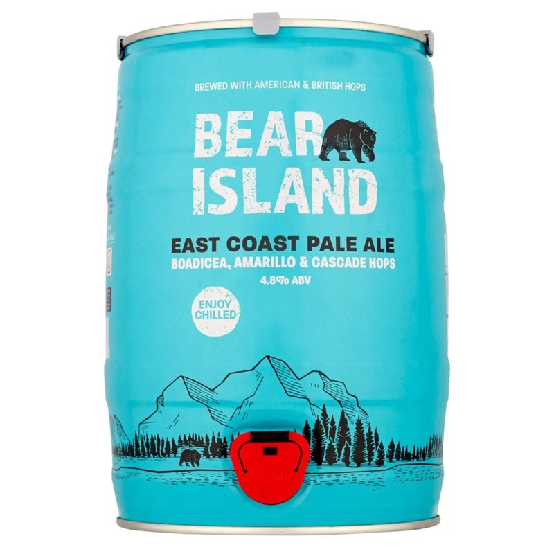 Bear Island East Cost Pale Ale Mini Keg, 5 L