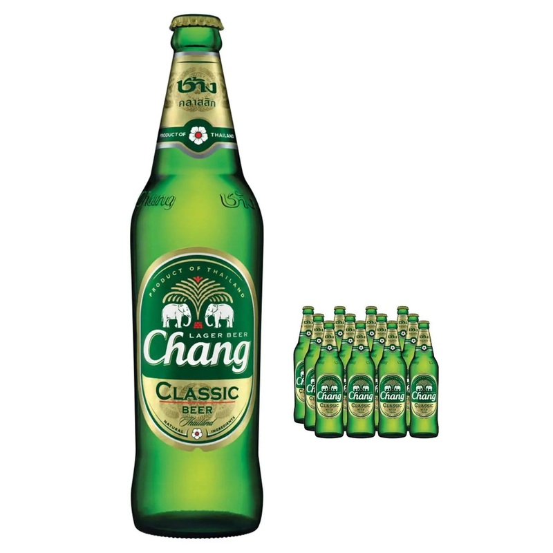 Chang Lager Beer, 12 x 620 ml