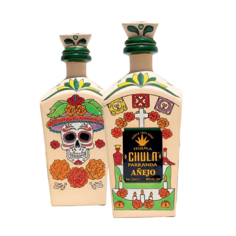 Chula Parranda Catrina Anejo Ceramic 1L