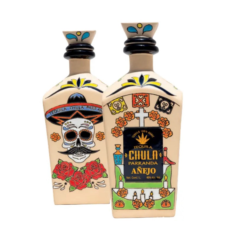 Chula Parranda Catrn Anejo Ceramic 1L