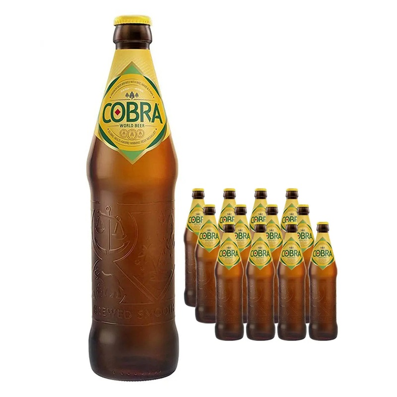 Cobra Extra Smooth Premium Lager Beer Multipack, 12 x 620 ml