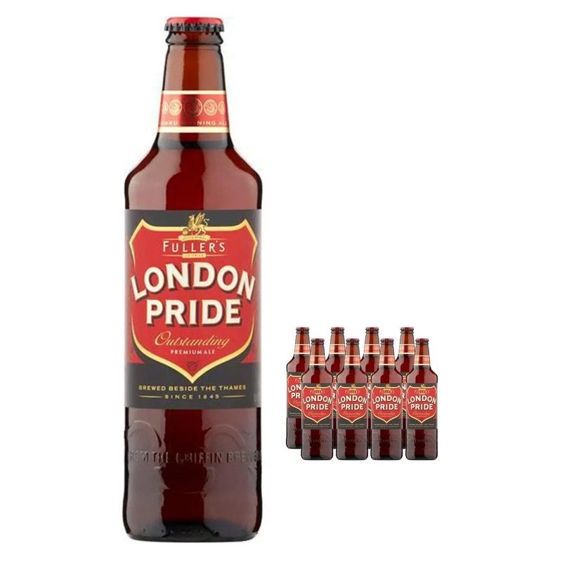 Fullers London Pride Ale Beer Bottle Multipack, 8 x 500 ml