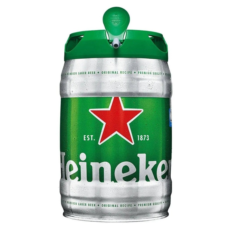 Heineken Premium Lager Mini Keg, 5 L