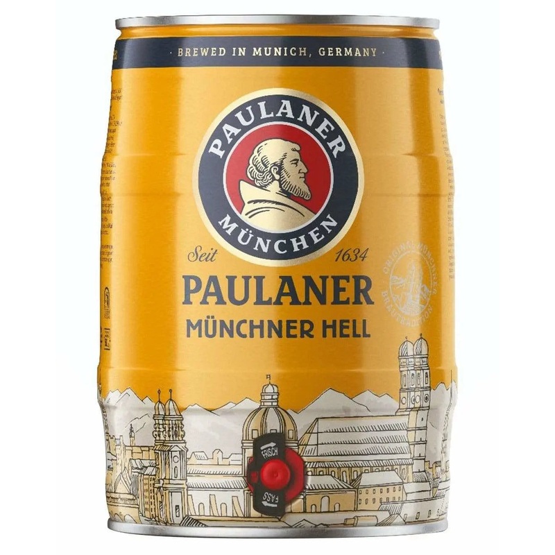 Paulaner Munich Lager Mini Keg, 5 L