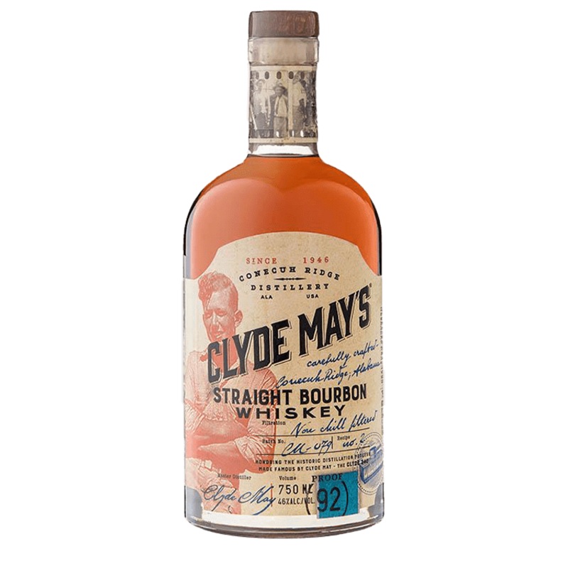 Clyde Mays Alabama-Style Straight Bourbon Whiskey, 750mL