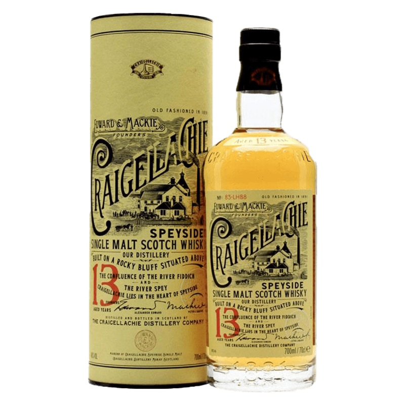 Craigellachie 13-Year Single Malt Scotch, 750mL