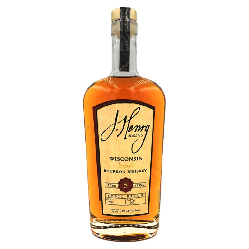 J. Henry & Sons 5-Year Small Batch Wisconsin Bourbon, 750mL