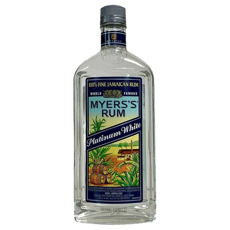 Myer's Platinum White Rum, 750mL