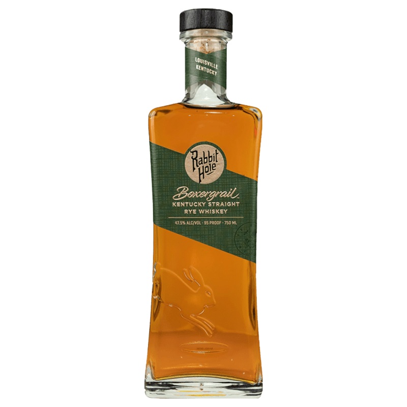 Rabbit Hole Boxergrail Straight Rye Whiskey, 750mL