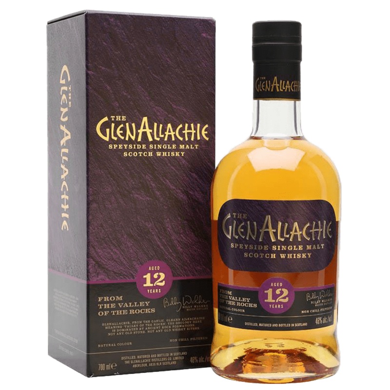 The GlenAllachie 12-Year Speyside Scotch Whisky, 750mL