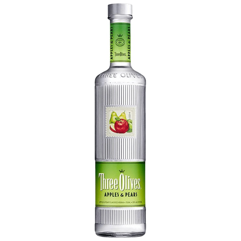 Three Olives Apples & Pears Vodka, 750mL