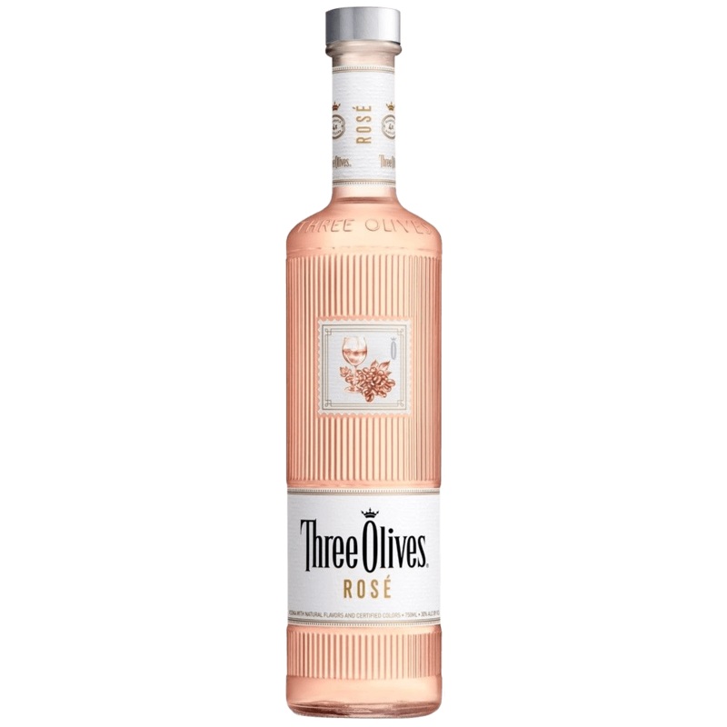 Three Olives Ros Vodka, 750mL