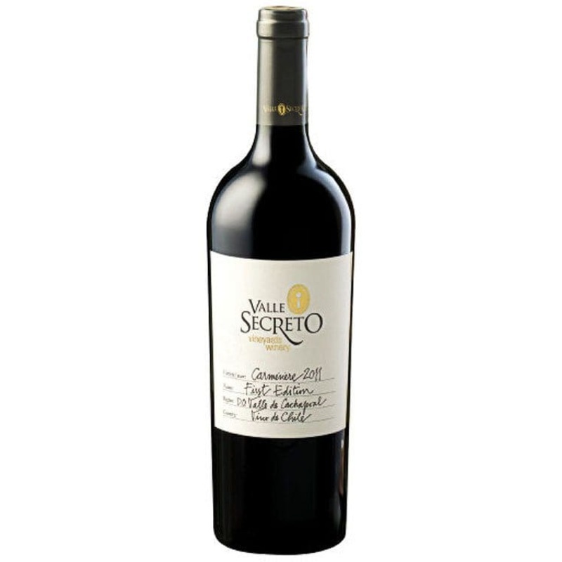 Valle Secreto First Edition Carmnre, 2011