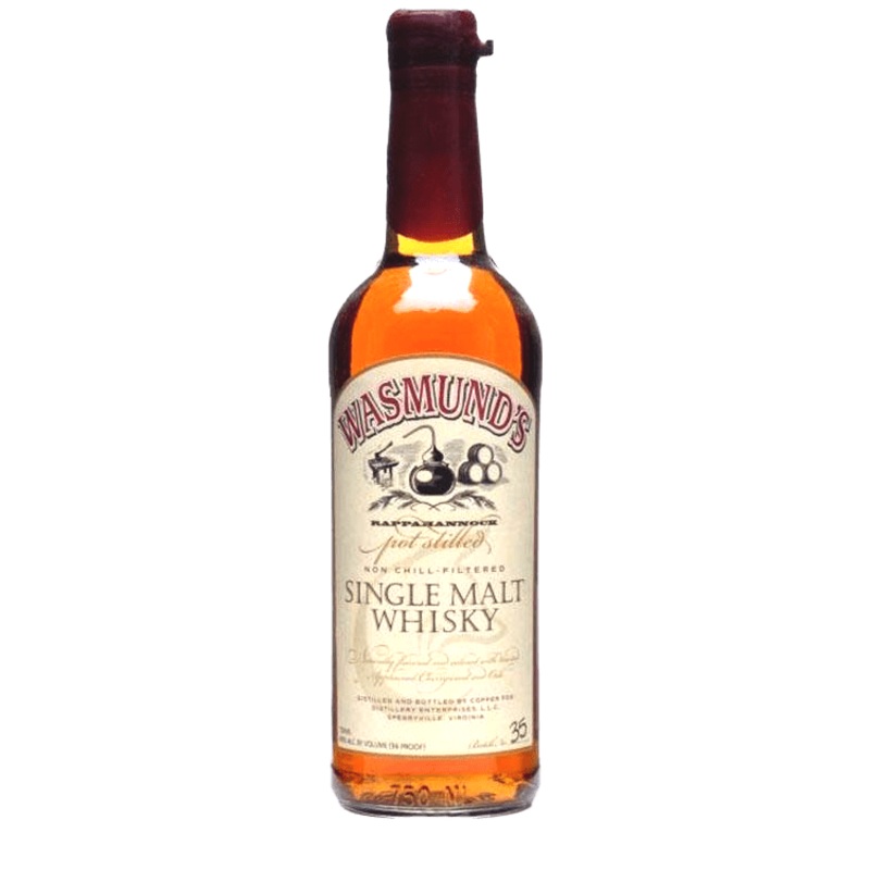 Wasmund's Single Malt Whiskey, 750mL