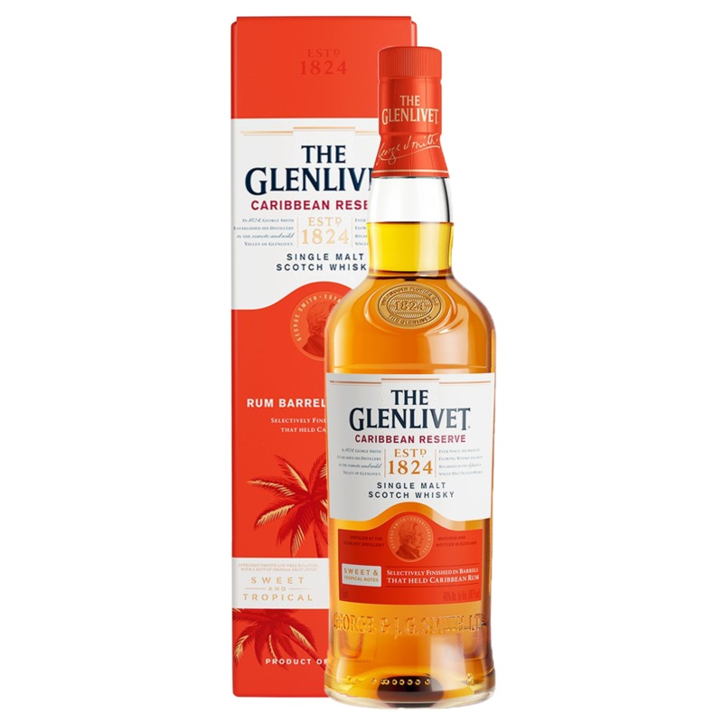 Glenlivet Caribbean Reserve Scotch Whisky, 750mL