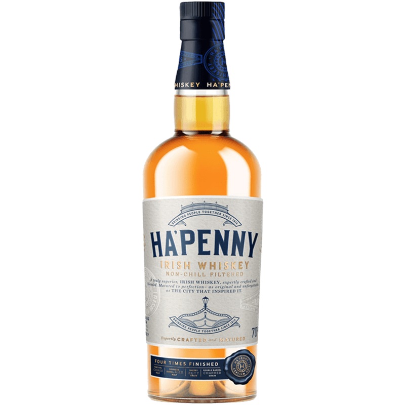Ha'penny Irish Whiskey, 750mL