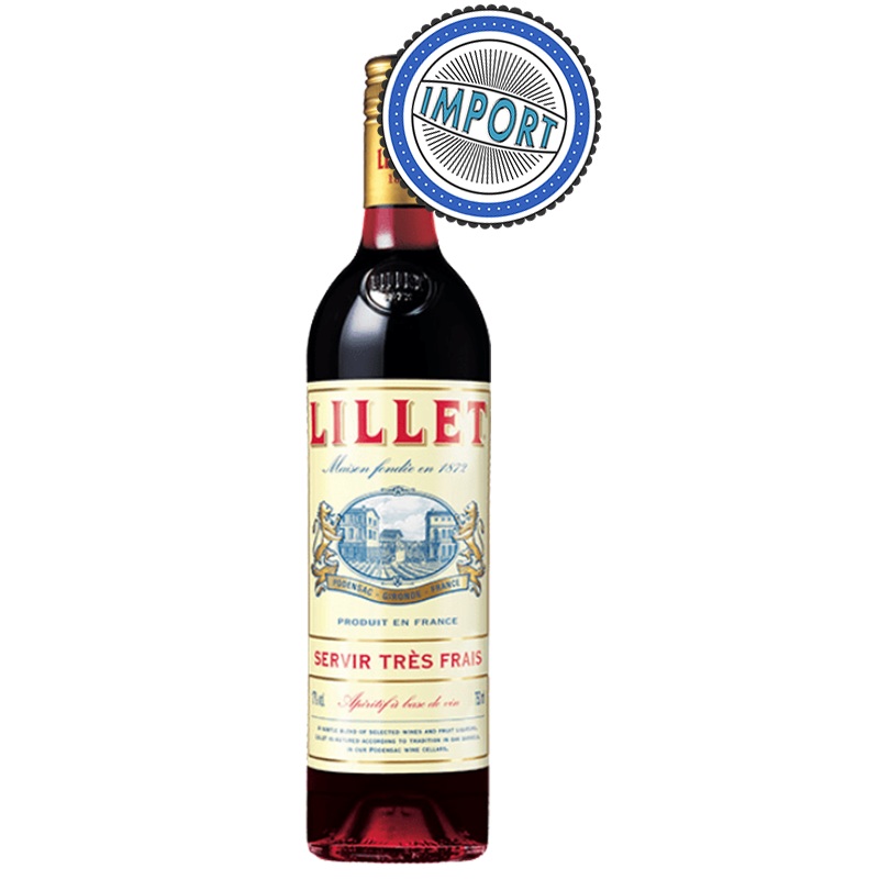 Lillet Rouge French Aperitif Liqueur, 750mL