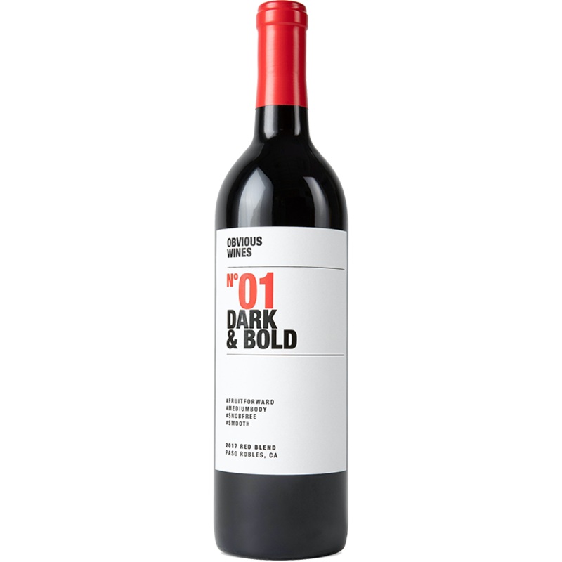 Obvious Wines No 01 Dark & Bold Red Blend, 2017