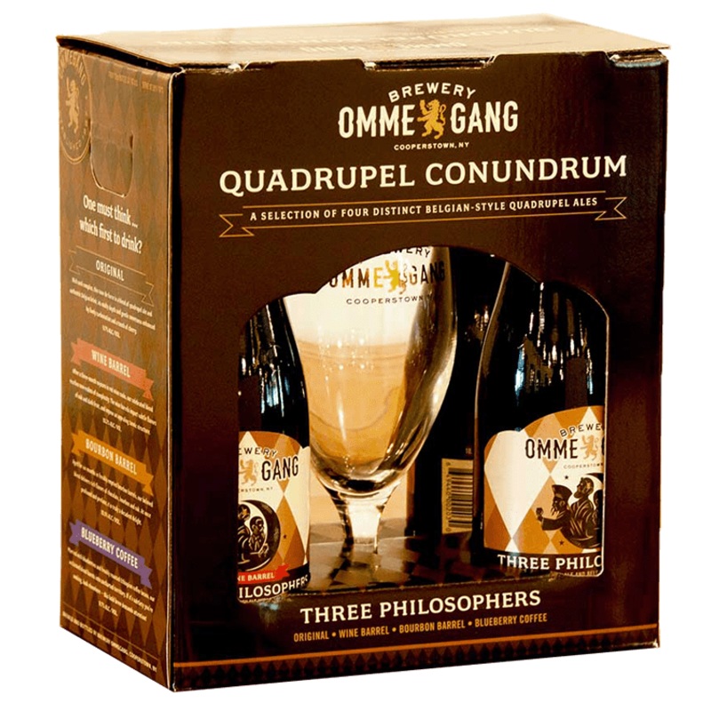 Ommegang Brewery: Three Philosophers Gift Set