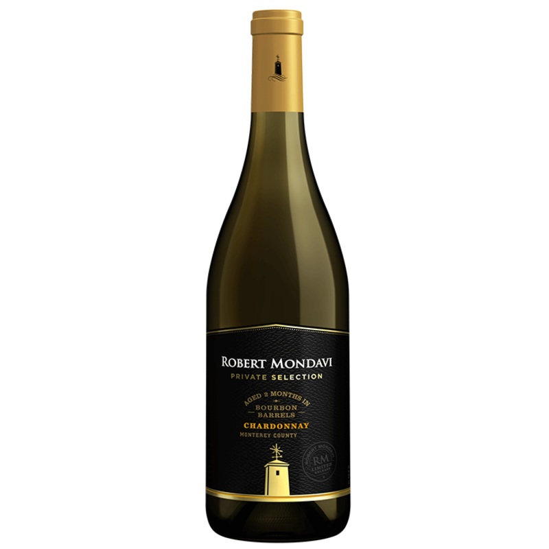 Robert Mondavi Chardonnay aged in Bourbon Barrels, 2018