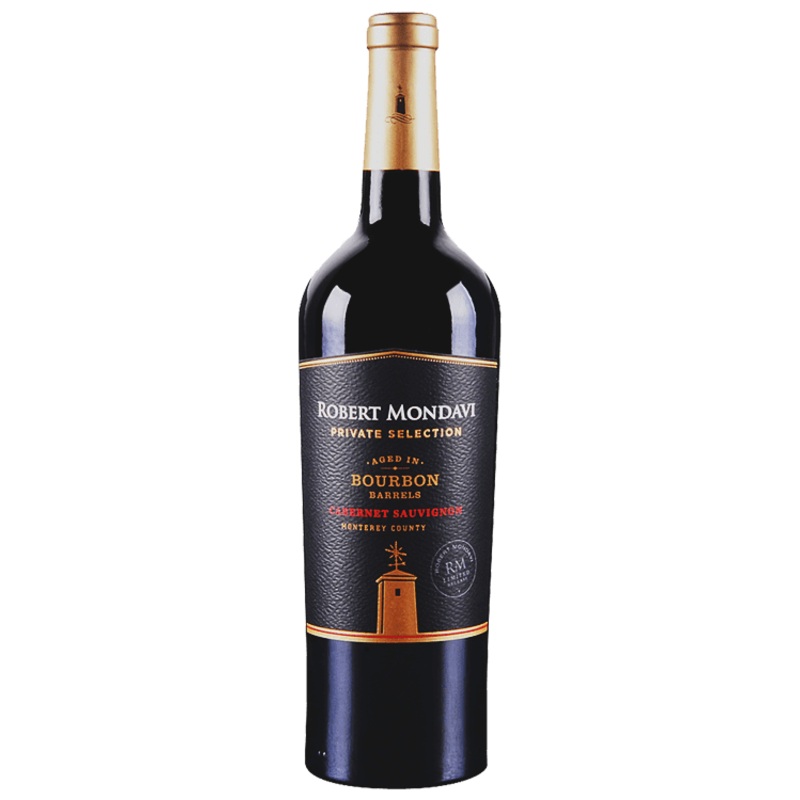 Robert Mondavi Private Selection Cabernet Sauvignon Aged in Bourbon Barrels, 2018
