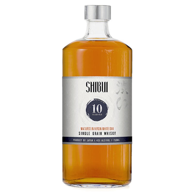 Shibui 10-Year Japanese Whisky with Virgin White Oak Finish