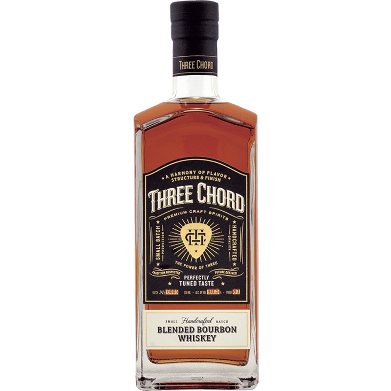 Three Chord Blended Bourbon Whiskey, (750ml)