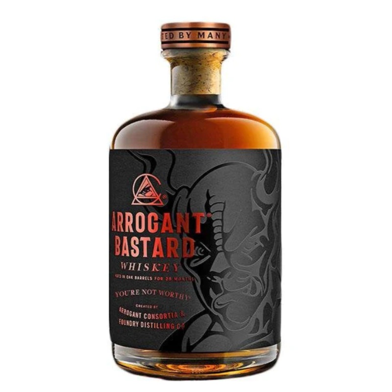 Arrogant Bastard Whiskey, 750mL