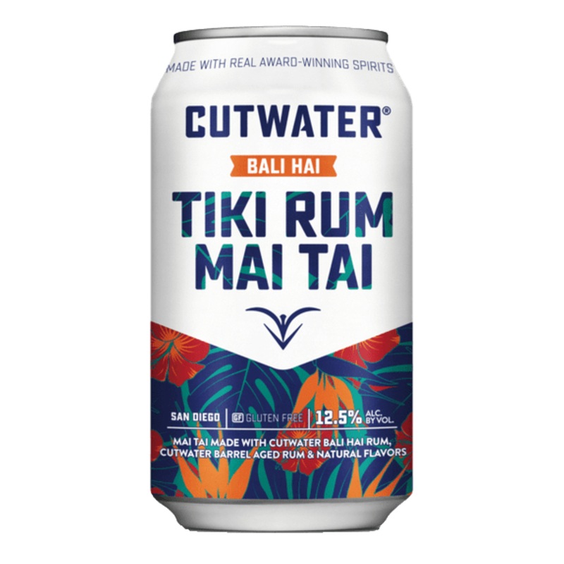 Cutwater Bali Hai Tiki Rum Mai Tai, 12oz.