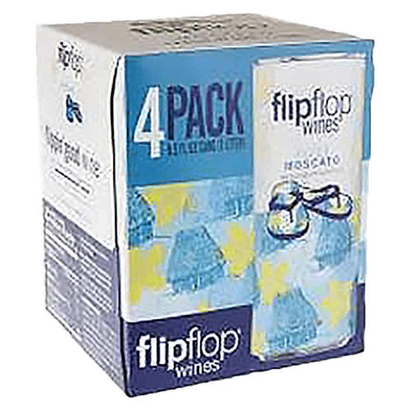 Flip Flop Fizzy Moscato, 4-pack (8.5oz)