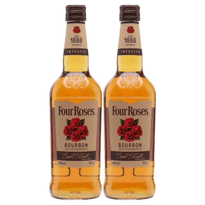 Four Roses Kentucky Straight Bourbon, (2 Bottles)