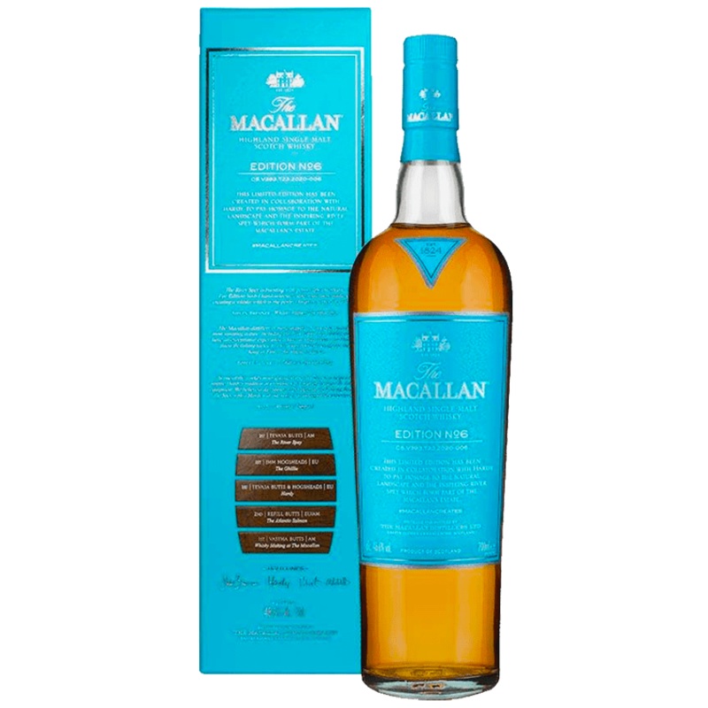 Macallan Edition No. 6 Scotch, 750mL