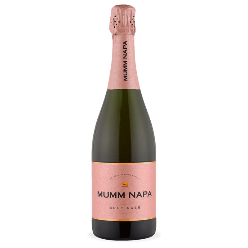 Mumm Napa Brut Rose Champagne, 750mL