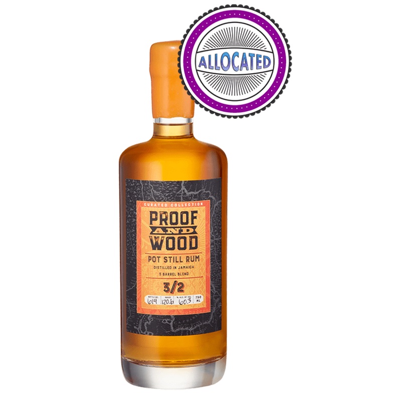 Proof and Wood Pot Still Rum, 750mL