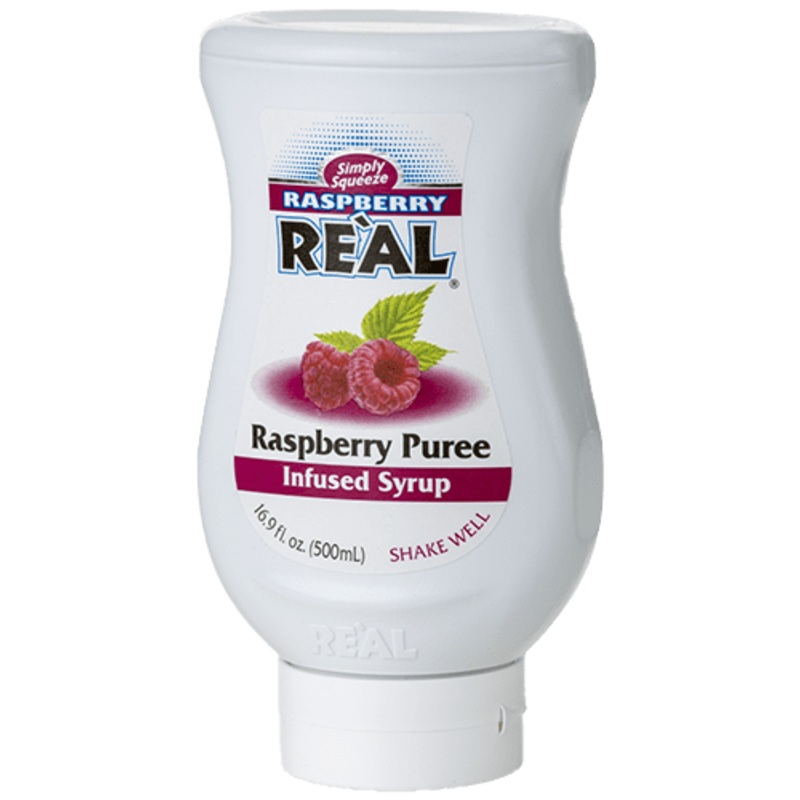 Simply Squeeze Raspberry Puree Infused Syrup, 500mL