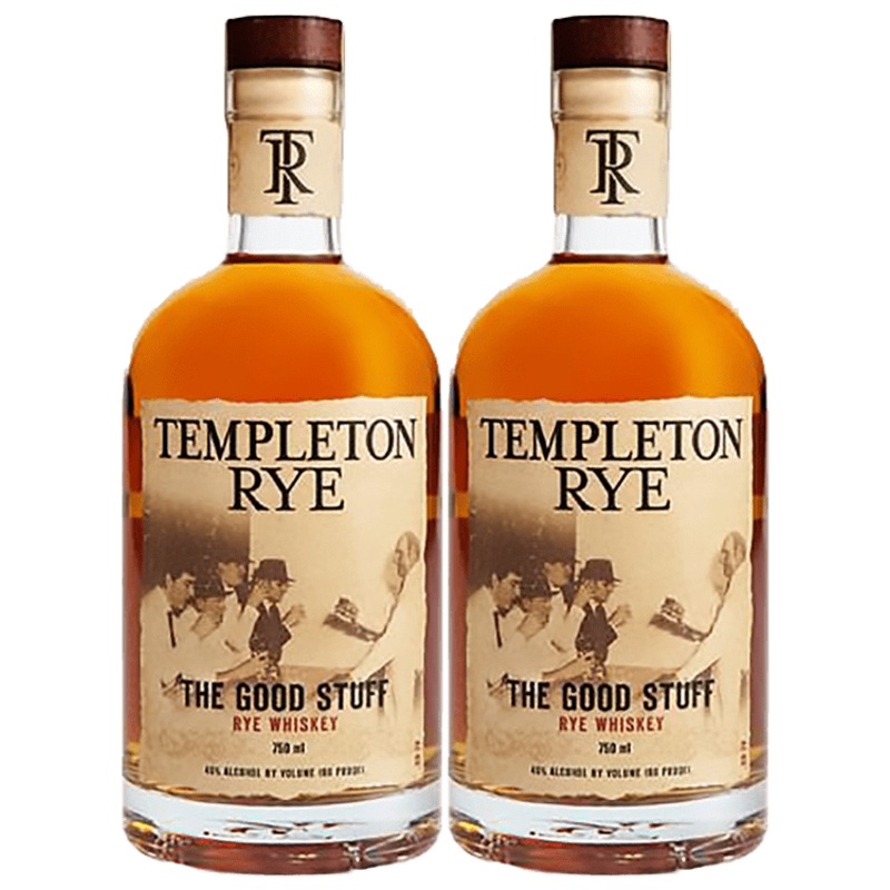 Templeton Rye Whiskey, (2 Bottles)