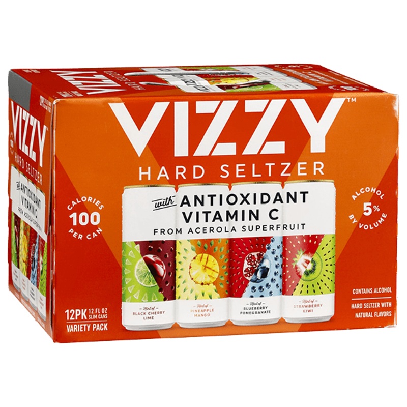 Vizzy Hard Seltzer Variety Pack 2, 12-pack