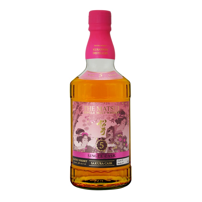 Matsui 5 Year Sakura 5 Year Single Cask Single Malt Japanese Whisky