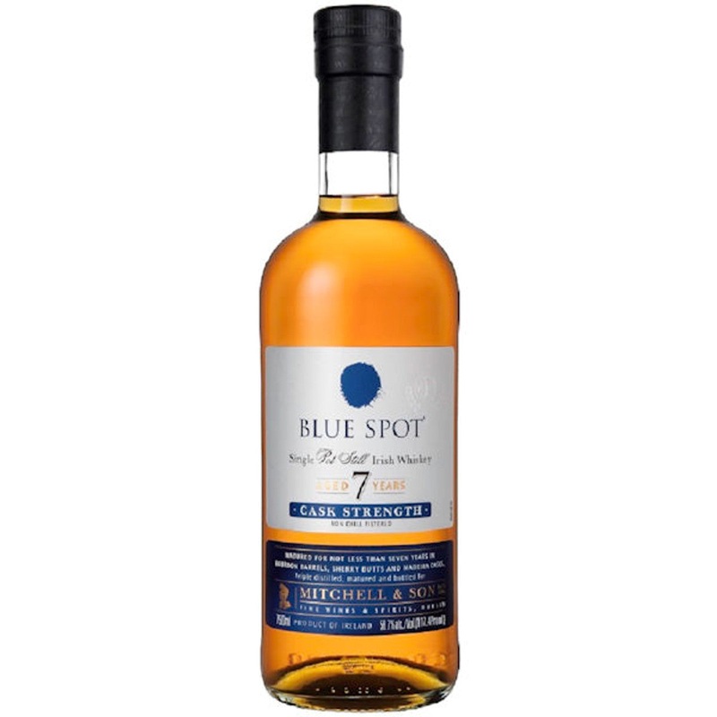 Mitchell & Son Blue Spot 7 Year Old Single Pot Still Irish Whiskey 750ml
