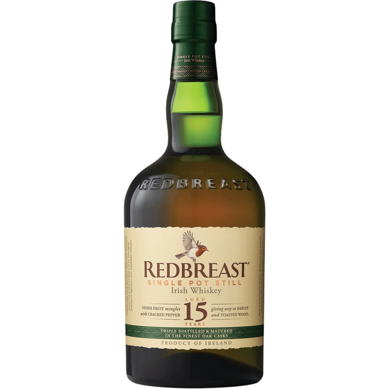 Redbreast 15 Year Irish Whiskey 750ml