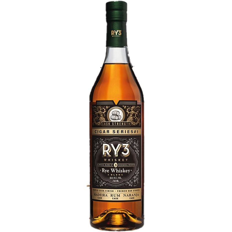 RY3 Cigar Series #1 Cask Strength Rye Whiskey