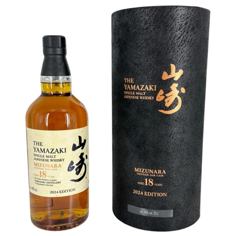 Suntory Yamazaki 18 Year Mizunara Japanese Oak Cask 2024 Edition