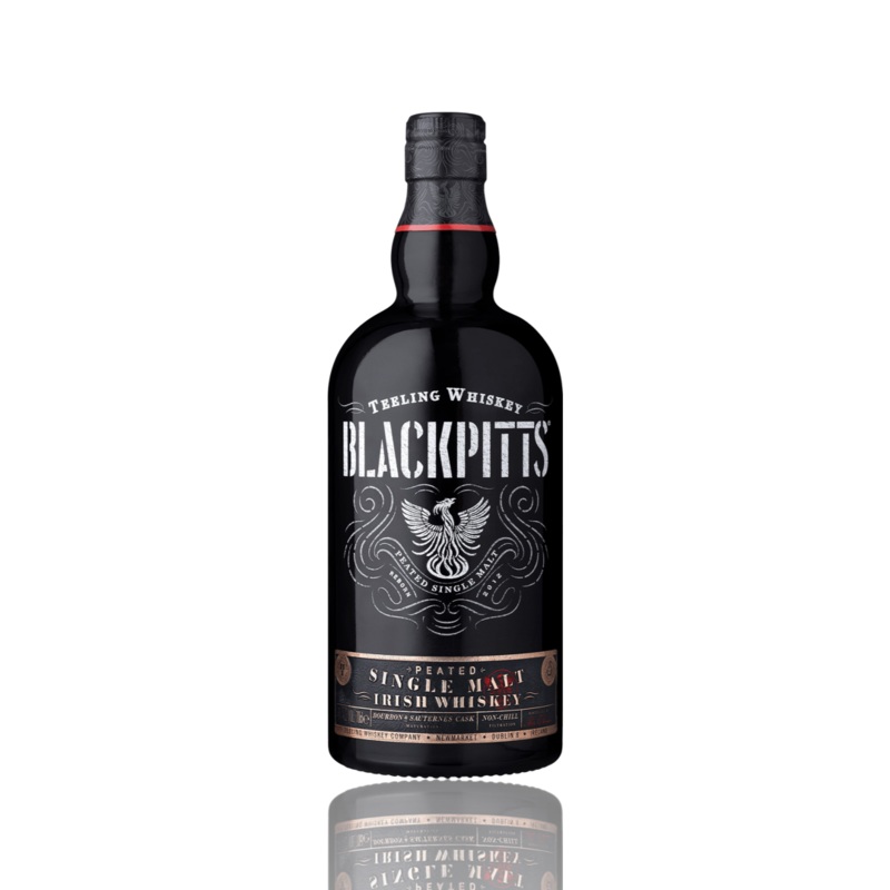 Teeling Whiskey Co. Blackpitts Peated Single Malt Irish Whiskey 750ml