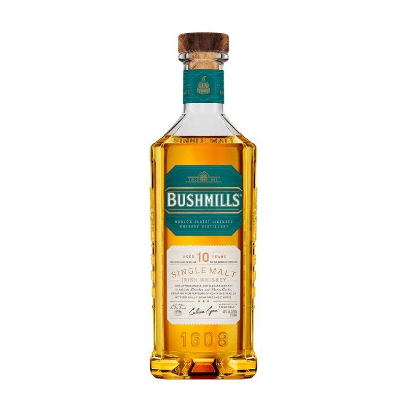 Bushmills 10 Year Old Irish Whiskey 750mL
