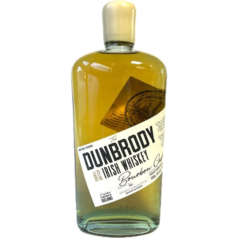 Dunbrody Irish Whiskey Bourbon Cask 700ML - Small Batch