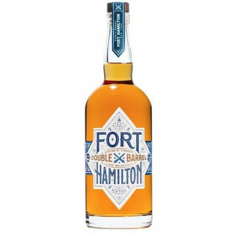 Fort Hamilton Double Barrel Rye Whiskey 750ml