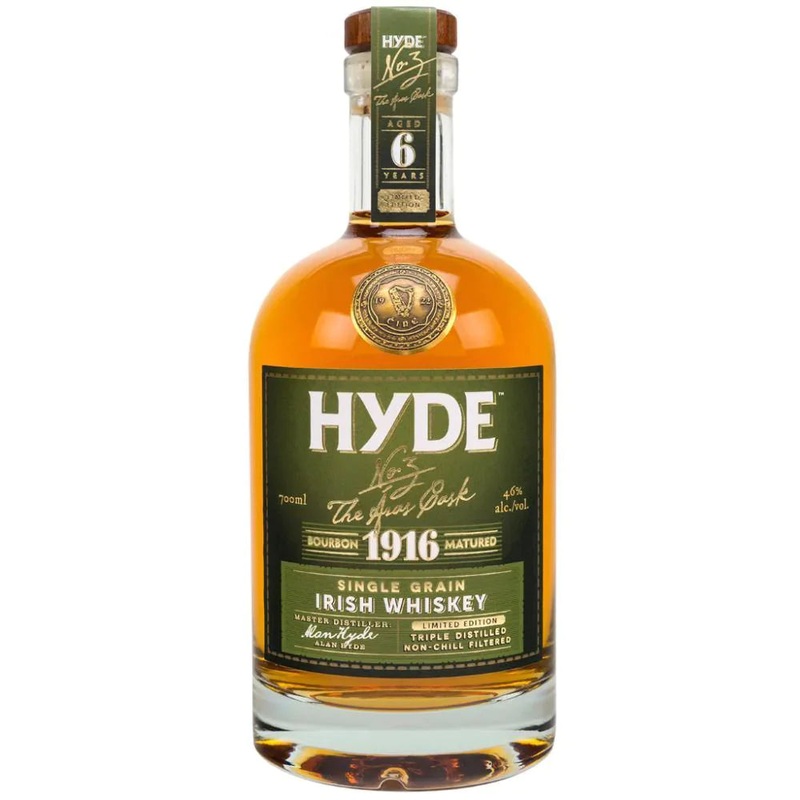 Hyde No. 3 President's Cask Single Grain Irish Whisky 750mL